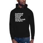 Parks& Hoodie — Black, Men's front view