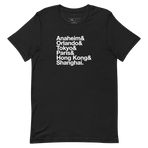 Parks& Tee — Vintage Black, Flat front view