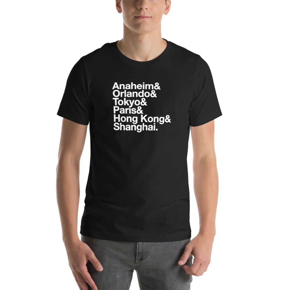 Parks& Tee — Vintage Black, Men's front view