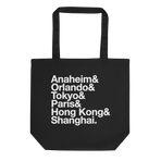Parks& Tote — Black, Flat front view