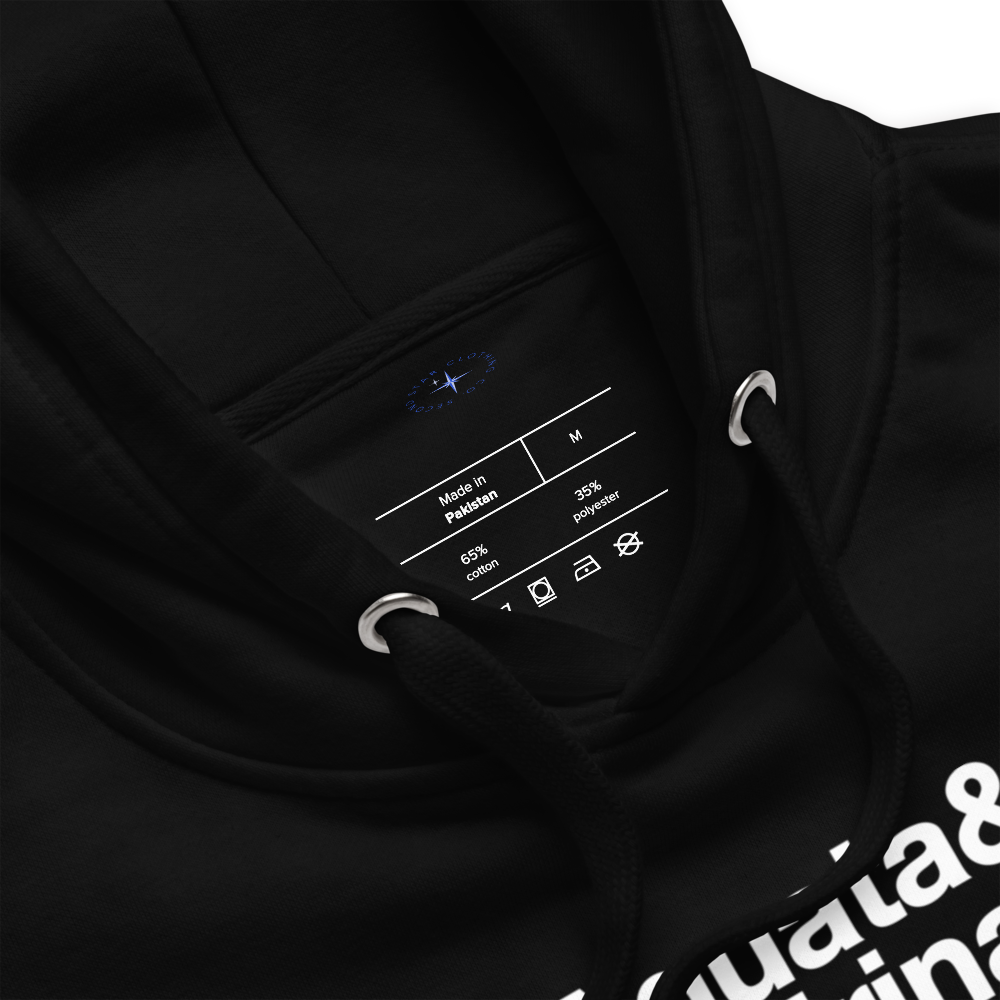 Mermaids& Hoodie — Black, Product details product details view