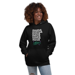 Mermaids& Hoodie — Black, Women's 2 front view