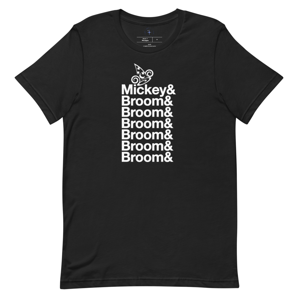 Sorcerer& Tee — Vintage Black, Flat front view