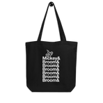 Sorcerer& Tote — Black, Hanger front view