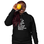 Ships& Hoodie — Black, Women's 6 front view