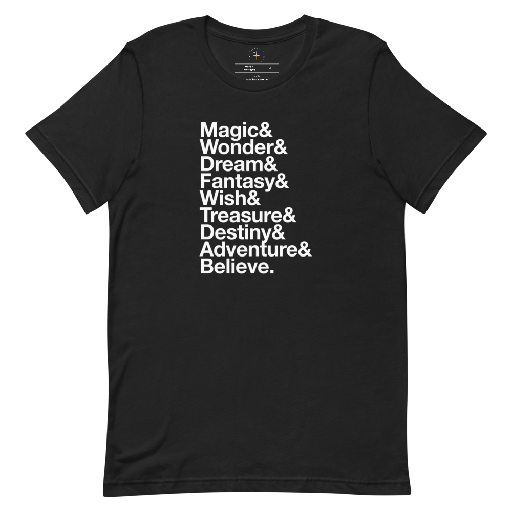 Ships& Tee — Vintage Black, Flat front view