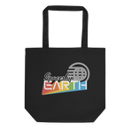 Spaceship Earth Tote — Black, Flat front view