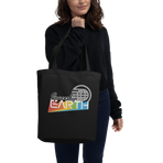 Spaceship Earth Tote — Black, Women's front view