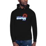 Universe of Energy Hoodie — Black, Men's front view