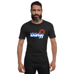 Universe of Energy Tee — Black Heather, Men's 4 front view