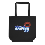 Universe of Energy Tote — Black, Flat front view