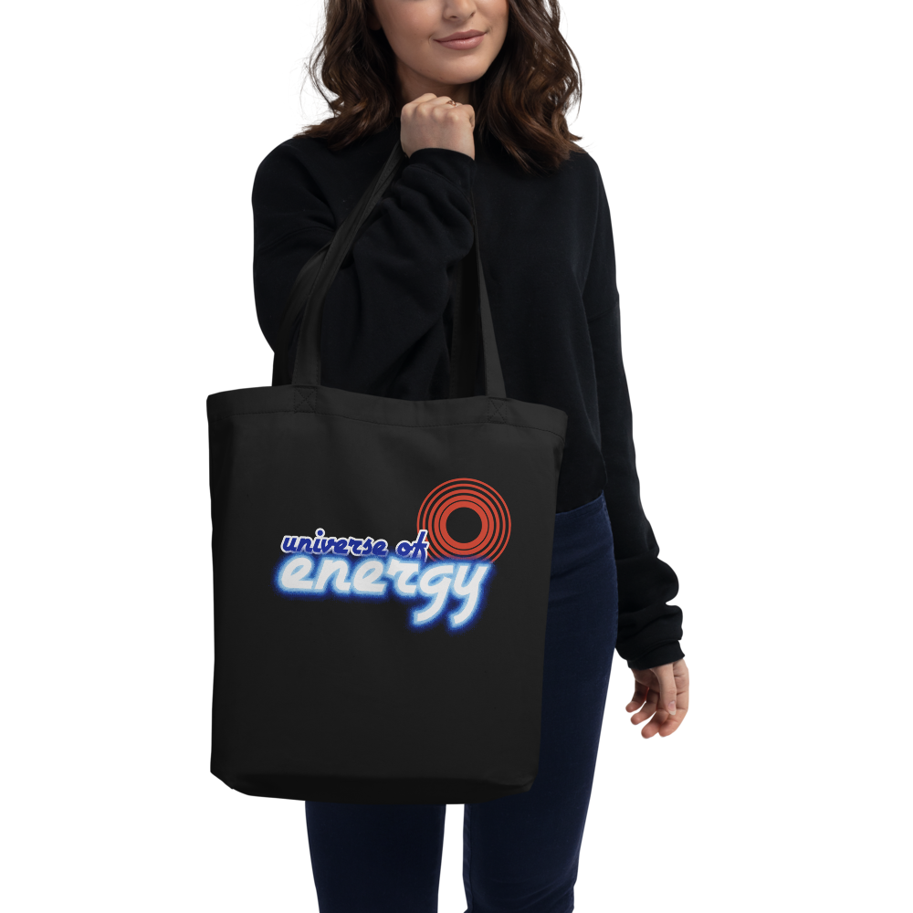 Universe of Energy Tote — Black, Women's front view