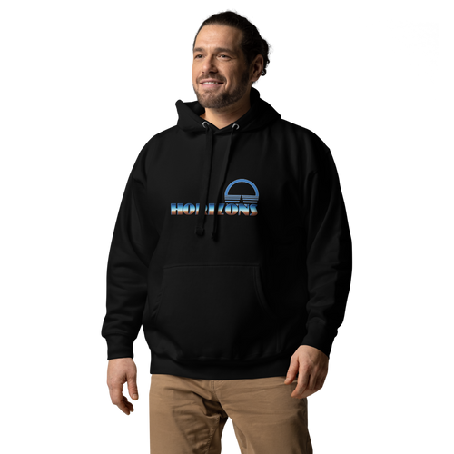 Horizons Hoodie — Black, Men's 2, Premium left front view