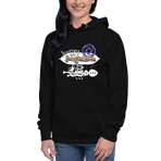 Journey Into Imagination Hoodie — Black, Women's front view