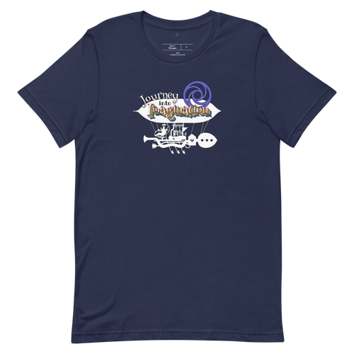 Journey Into Imagination Tee — Navy, Flat front view