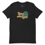 Living with the Land Tee — Vintage Black, Flat front view