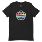 Pavilion Icons Tee — Vintage Black, Flat front view