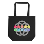 Pavilion Icons Tote — Black, Flat front view