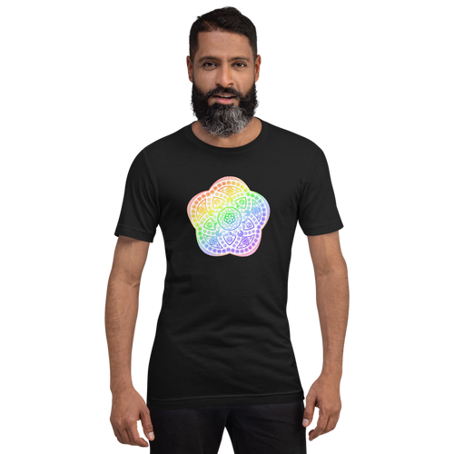 EPCOT Mandala Tee — Vintage Black, Men's 4 front view