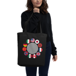 World Traveler Tote — Black, Women's front view