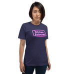 Kitchen Kabaret Marquee Tee — Heather Midnight Navy, Women's 4 front view