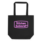 Kitchen Kabaret Marquee Tote — Black, Flat front view