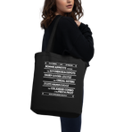 Kitchen Kabaret Marquee Tote — Black, Women's back view