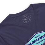 Peoplemover Tee — Heather Midnight Navy, Product details product details view