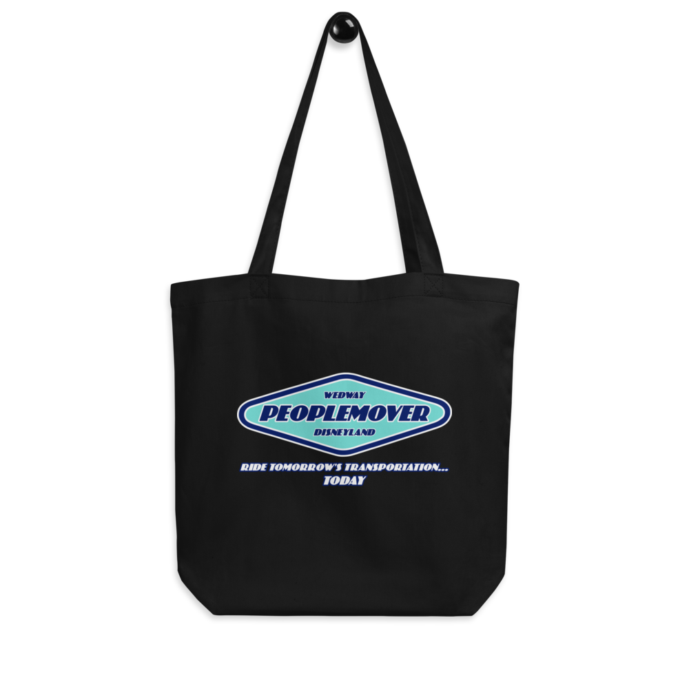 Peoplemover Tote — Black, Hanger front view