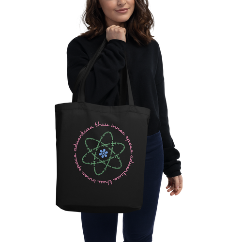 Adventure Thru Inner Space Tote — Black, Women's front view