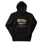 20000 Leagues Hoodie — Black, Flat, Premium front view
