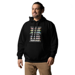 Monorail Fleet Hoodie — Black, Men's 2, Premium left front view