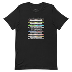 Monorail Fleet Tee — Vintage Black, Flat front view