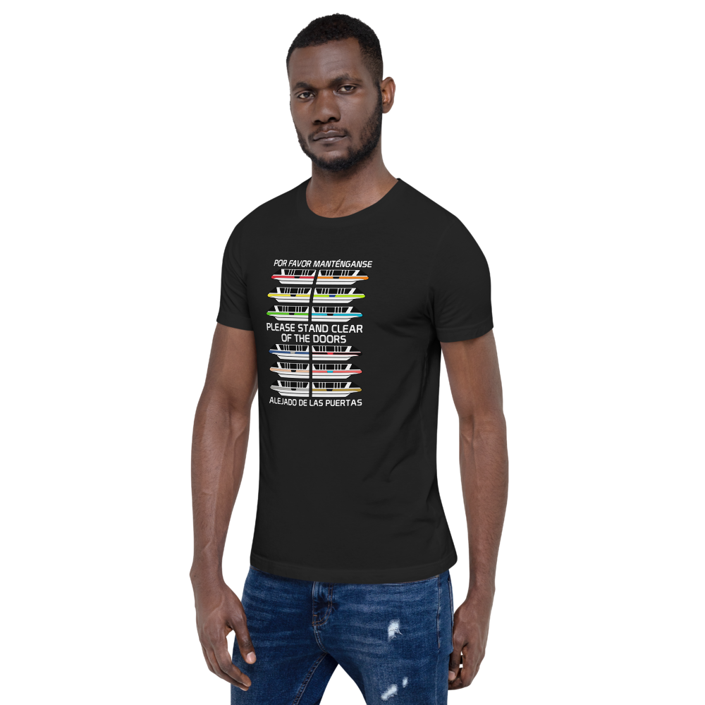 Monorail Fleet Tee — Vintage Black, Men's 2 left front view