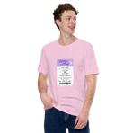 Paparazzi Pursuit Fastpass Tee — Heather Prism Lilac, Men's 5 front view