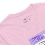 Paparazzi Pursuit Fastpass Tee — Heather Prism Lilac, Product details product details view