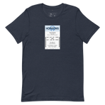 Horizons Fastpass Tee — Heather Navy, Flat front view