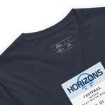 Horizons Fastpass Tee — Heather Navy, Product details product details view