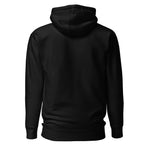 Living with the Land Hoodie in Black — back view